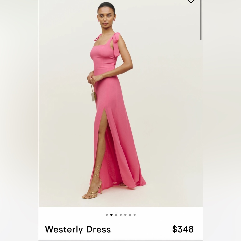 Pink Reformation Westerly Dress